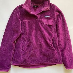 Patagonia Purple Re-Tool Snap T fleece pullover